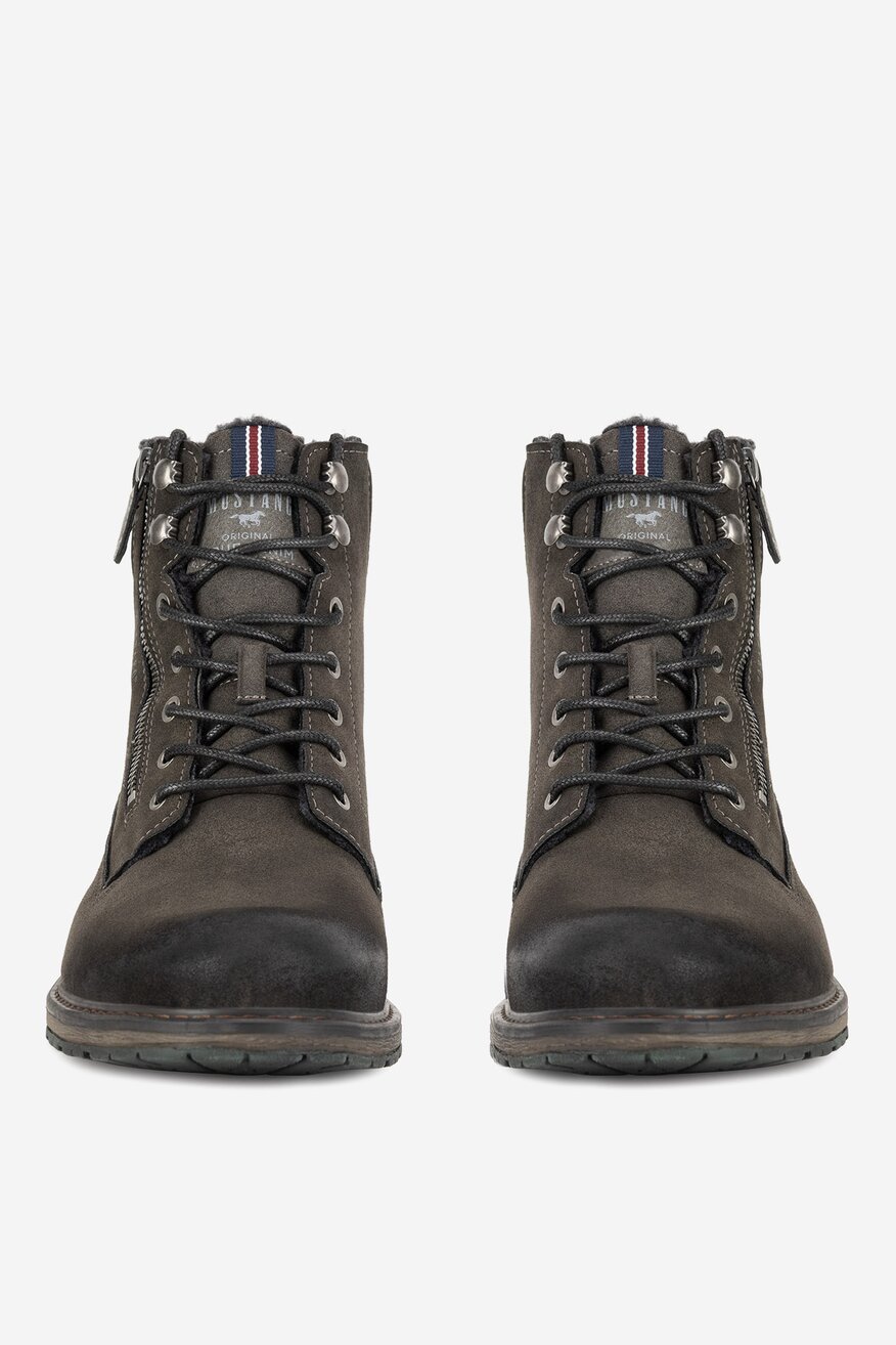 
                Черевики Mustang СІРИЙ - 5905588868613