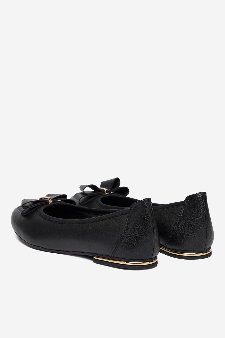 Lasocki - Baleriny skórzane - 5906751601075