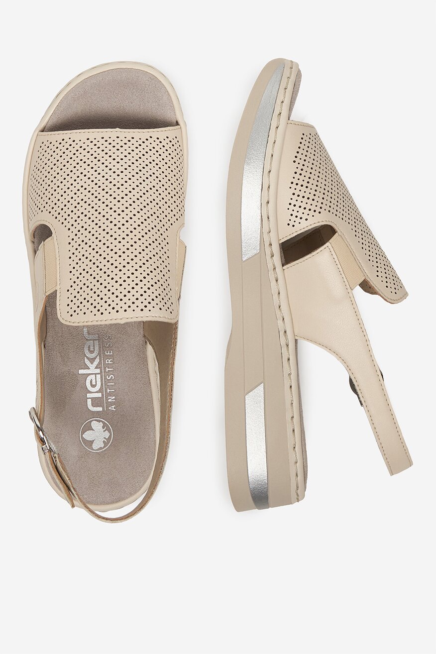 Rieker - Sandały skórzane - 5906751765838