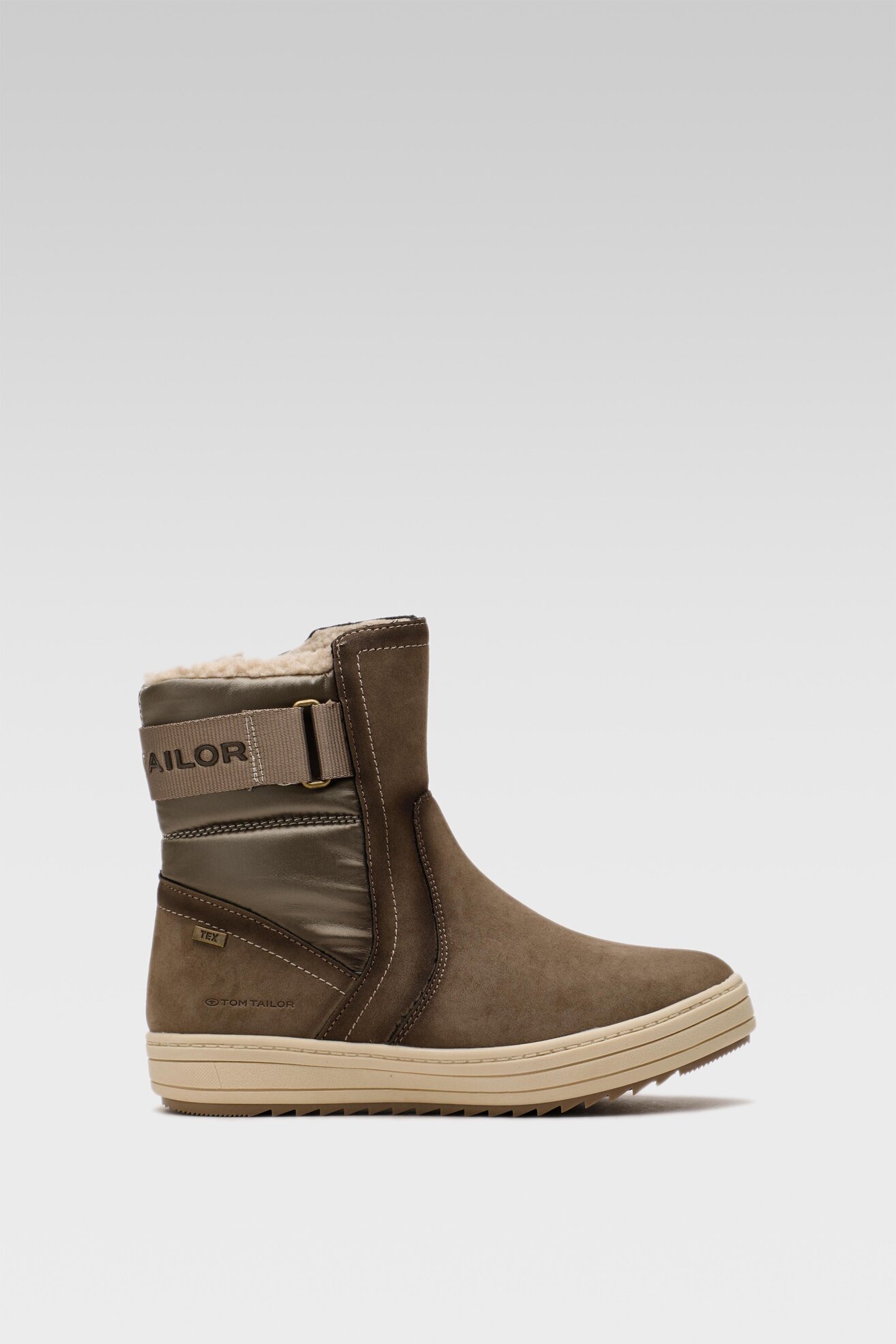 Botki Tom Tailor 4294704 Beżowy