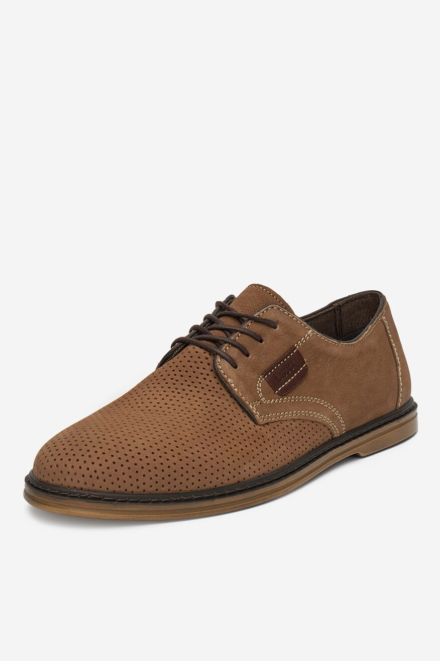 Lasocki - Półbuty zamszowe - 5903698590370