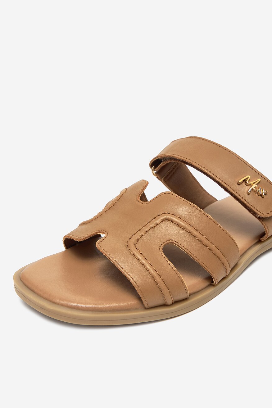 Mexx - Klapki skórzane - 5906751158692