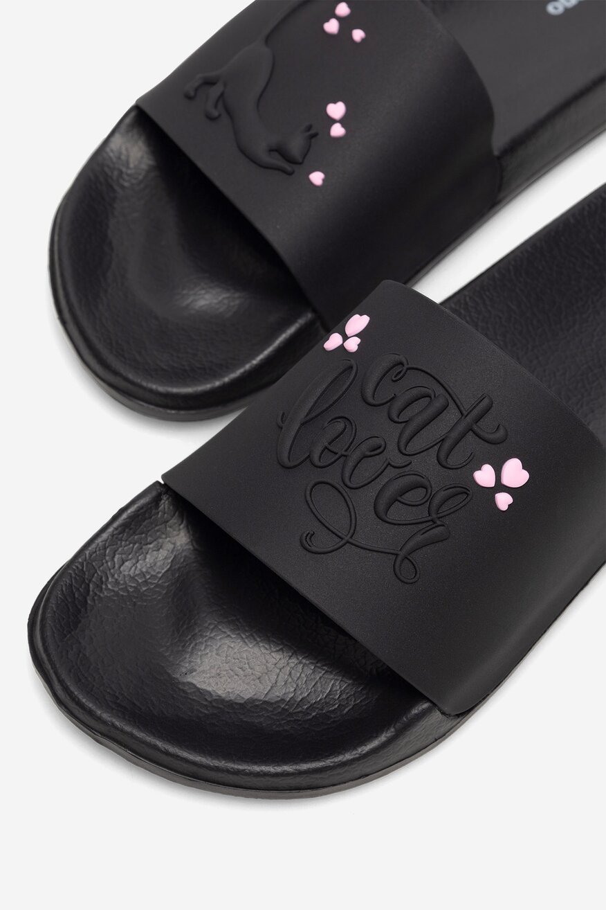 Șlapi pentru bazin Bassano NEGRU - 5905588397403