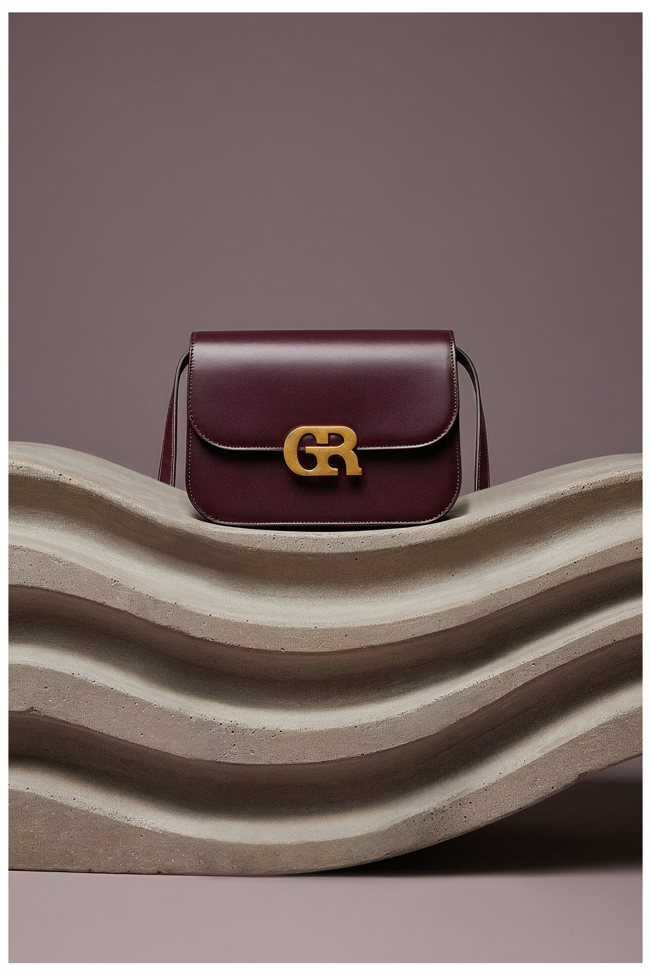 Geantă de mână Gino Rossi CEO-LINA-KQ44 GRENA ÎNCHIS