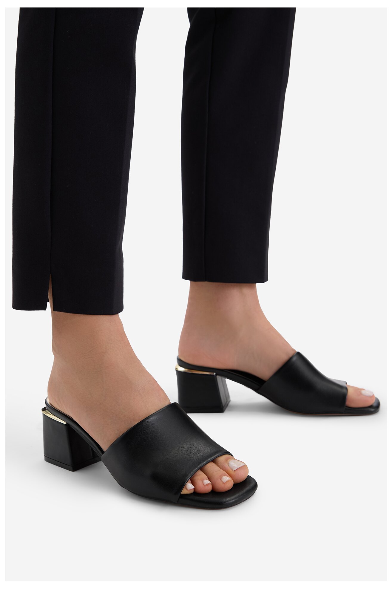 Papuče NINE WEST CEO-6223-9 CRNA