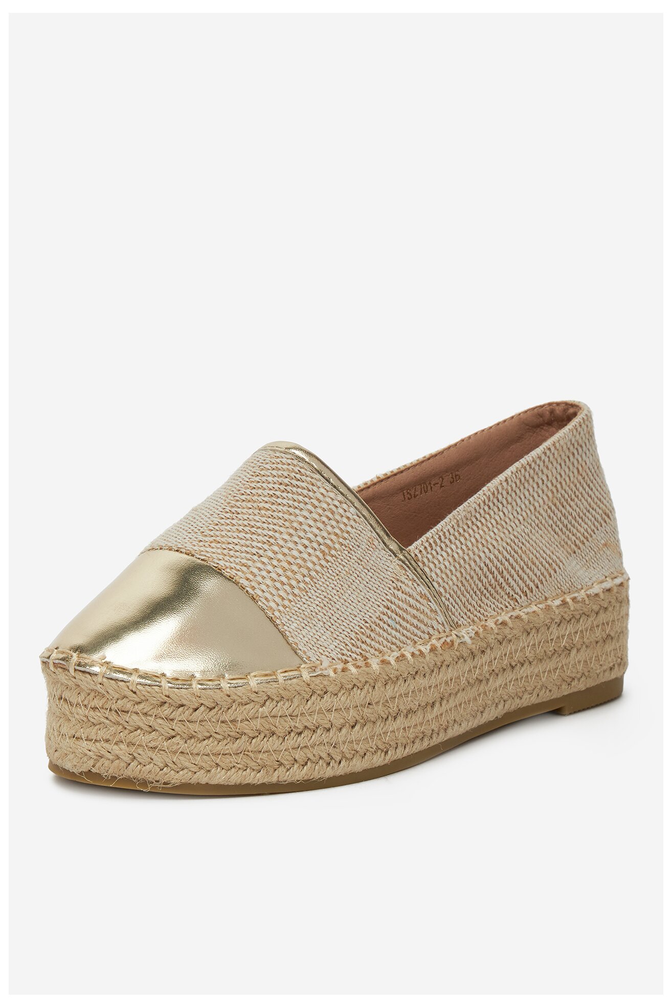 Espadryle DeeZee JSZ701-2 Złoty