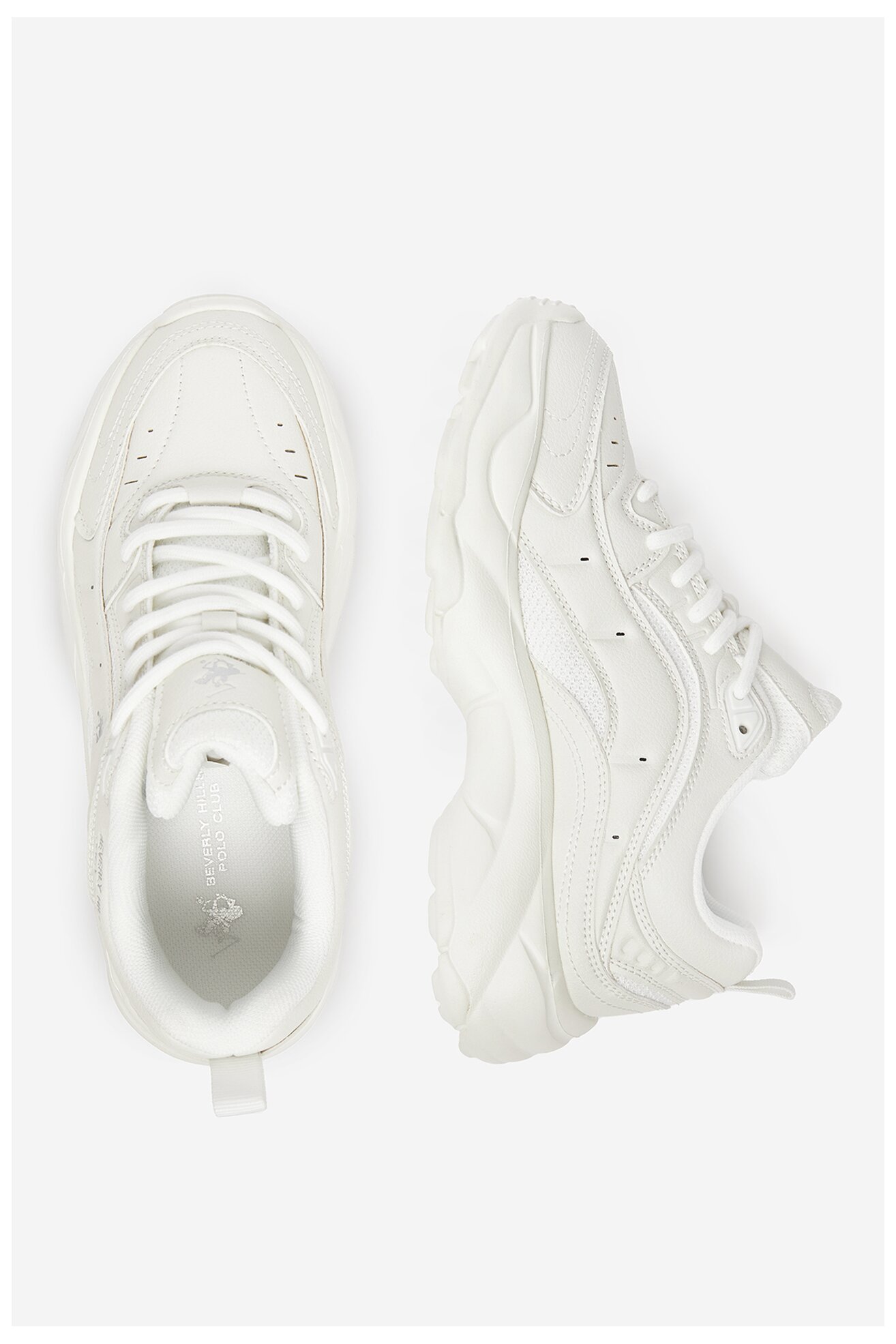 Sneakerși Beverly Hills Polo Club CEO-V12-1099 ALB