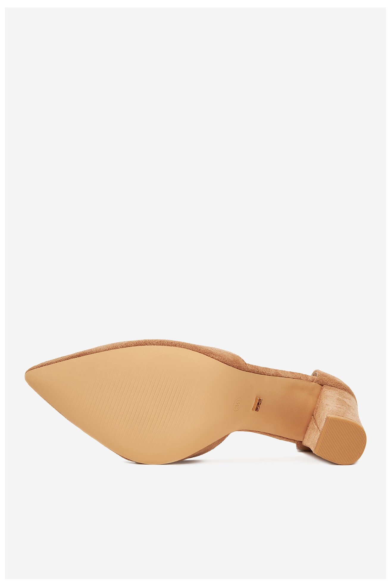 Елегантни обувки DeeZee K539 ТЪМНОБЕЖОВ