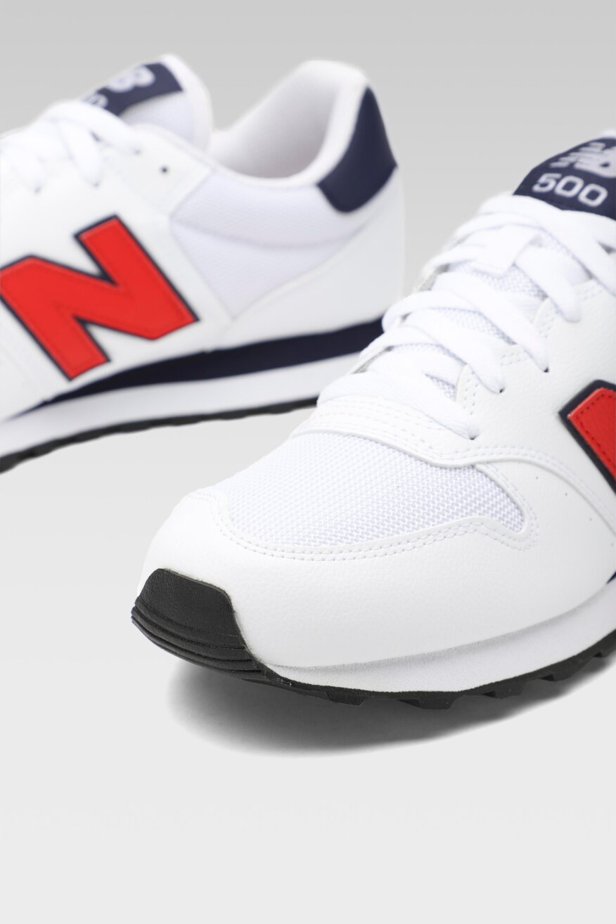 New Balance - Obuwie sportowe pastelowe białe - 5903698453156