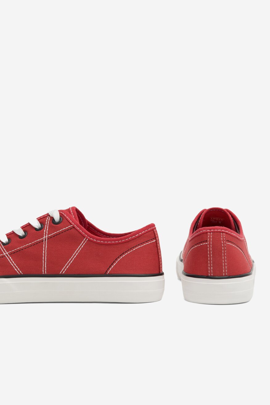 Lanetti - Trampki czerwone - 5904862831695