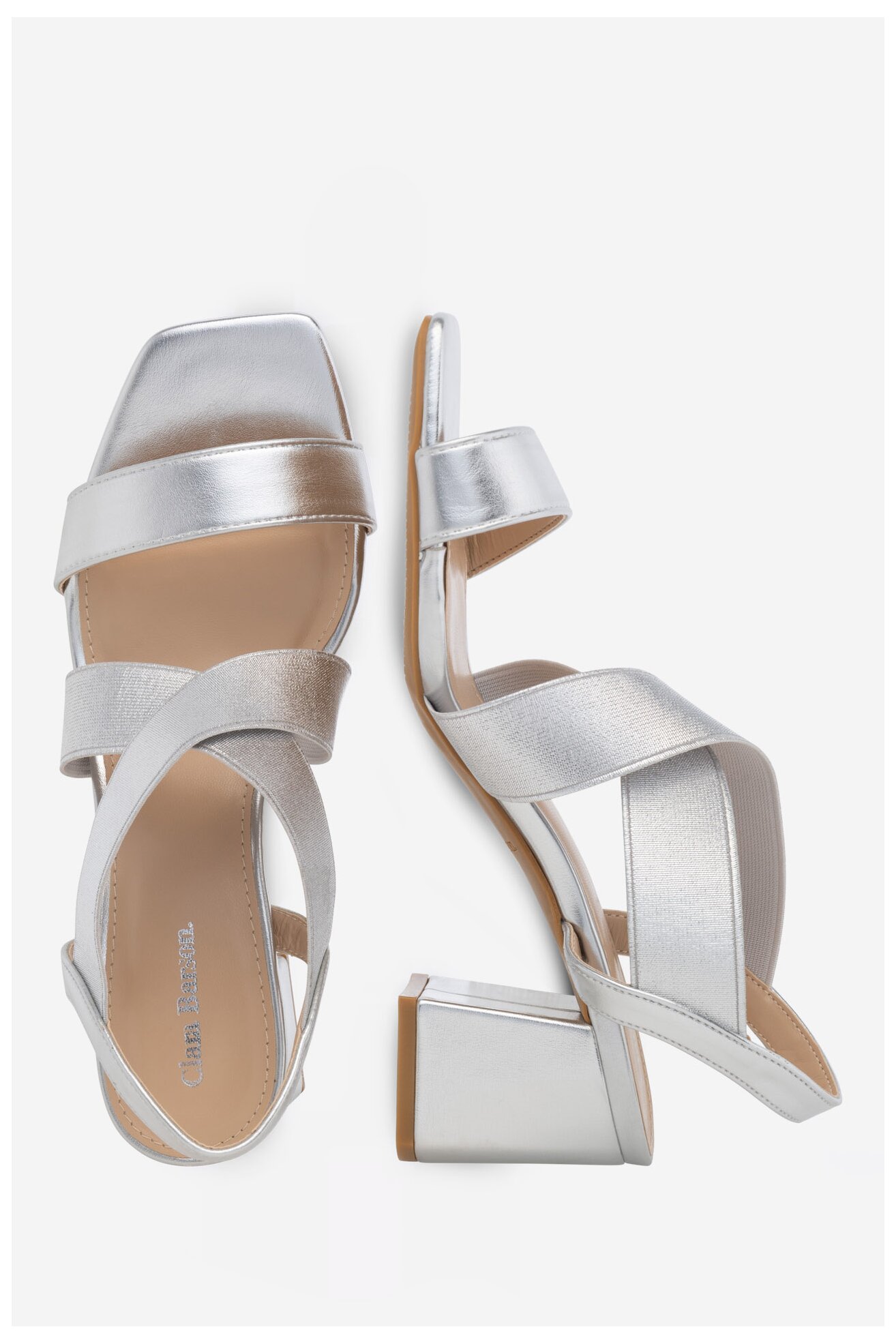 Сандали Clara Barson WYL3662-3 СРЕБРИСТ