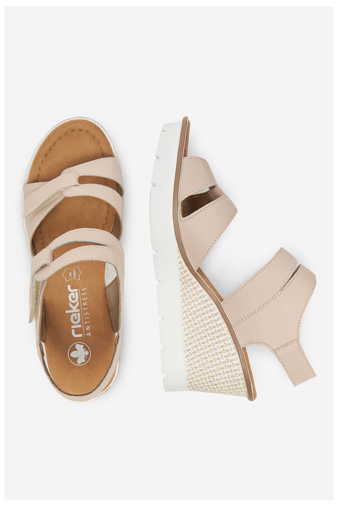 Szandál Rieker 68556-31 VILÁGOSBÉZS