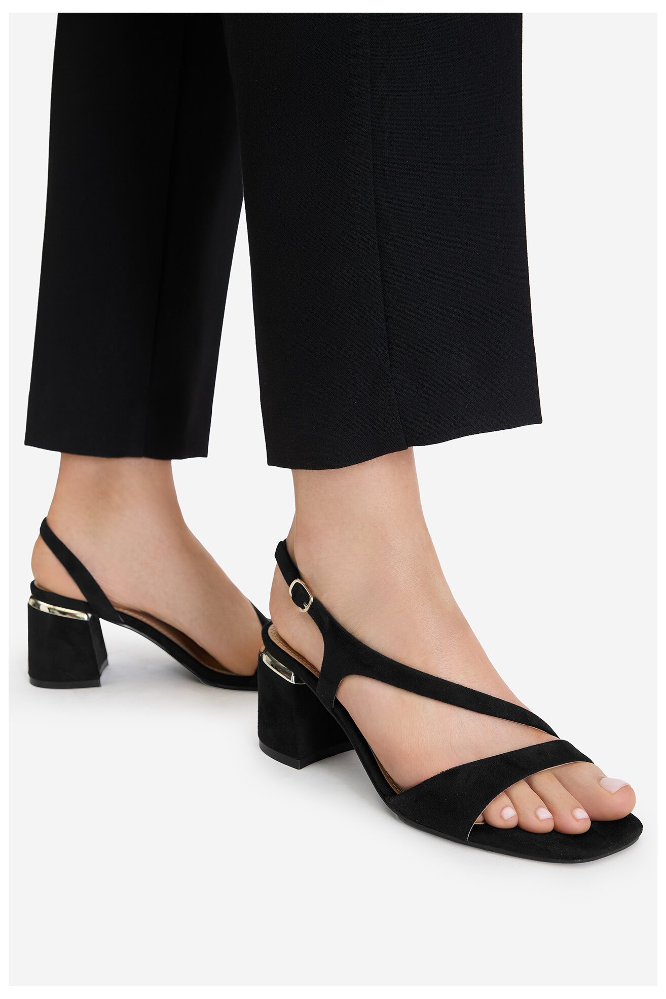 Sandały Jenny CEO-S4SH1816-01 Czarny