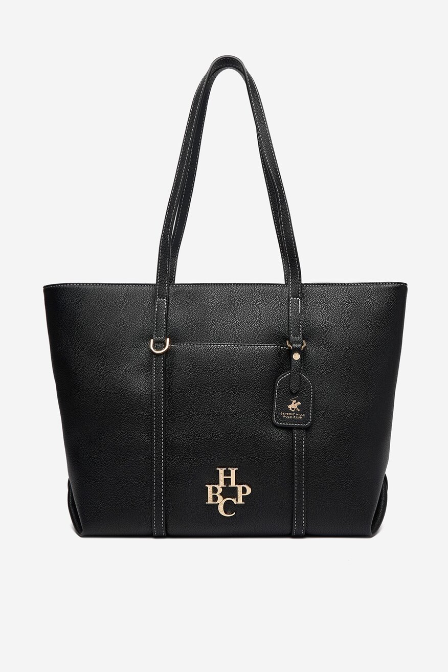 
                Дамска чанта Beverly Hills Polo Club ЧЕРЕН - 5906751598207