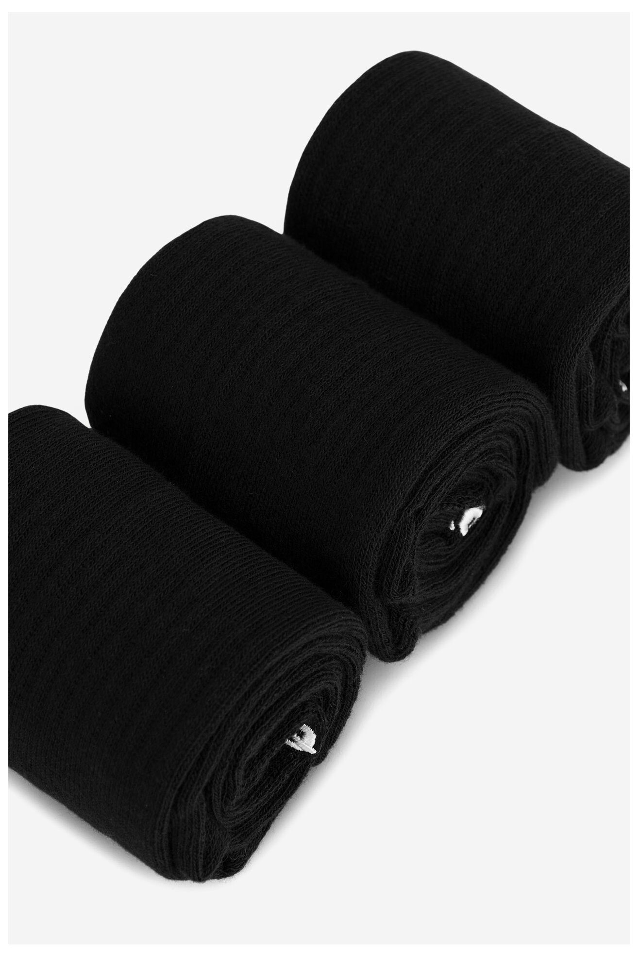 Soseste SHAQ AS_SHQ_H_001W_SS25 (3-PACK) NEGRU