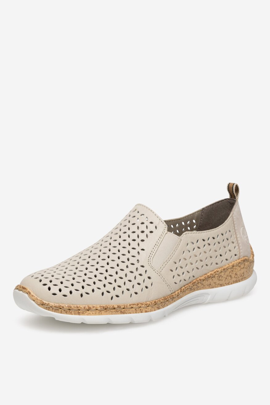 
                Половинки обувки Rieker БЕЖОВ - 2230056236018