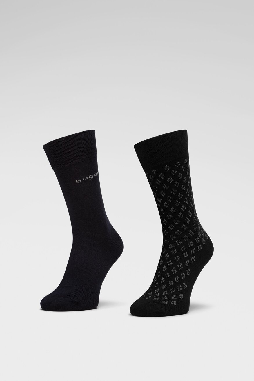
                Bugatti - Skarpetki długie 2-pak - 5904248651756