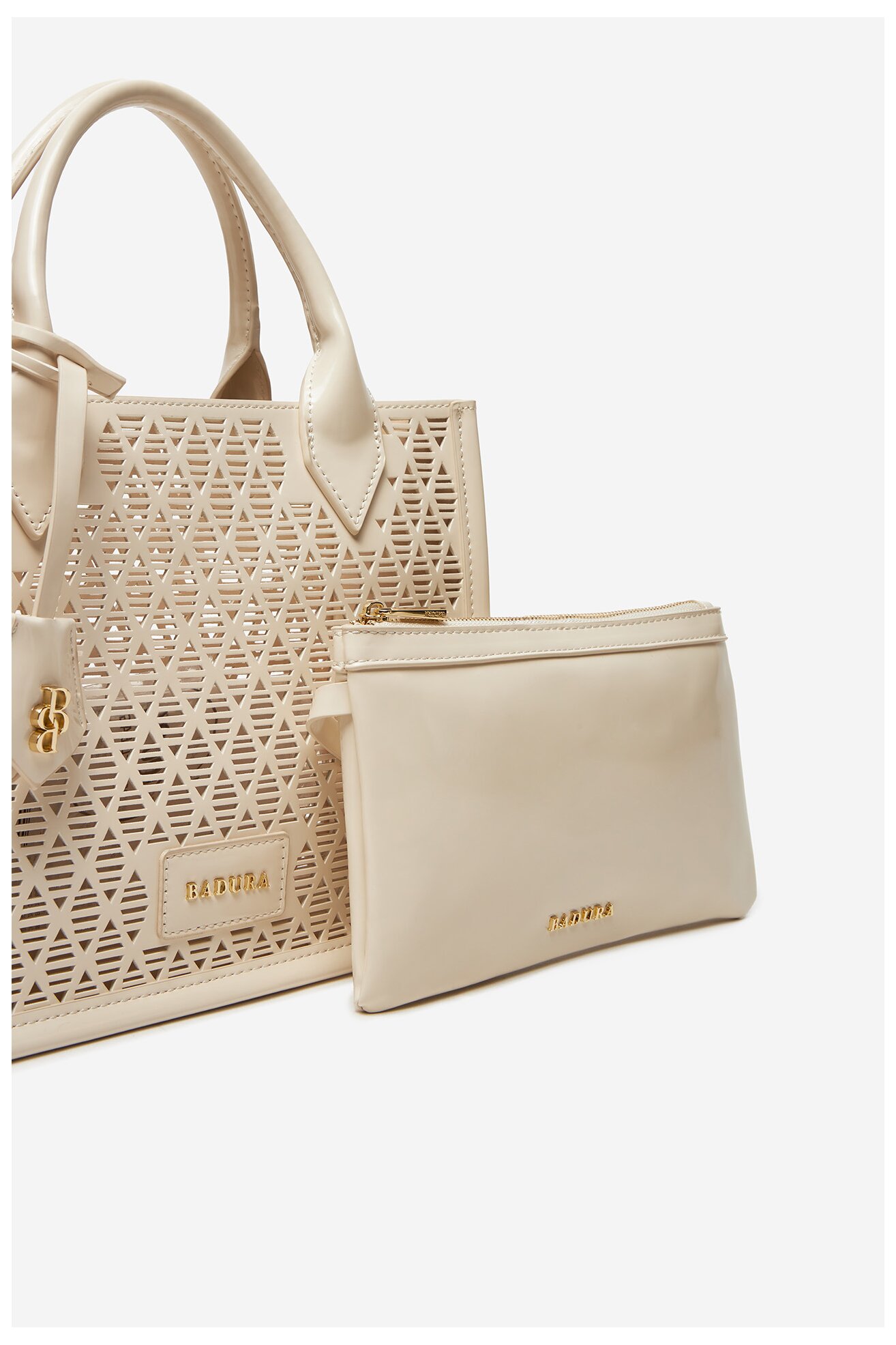 Geantă de mână Badura WENN-03 BEJ