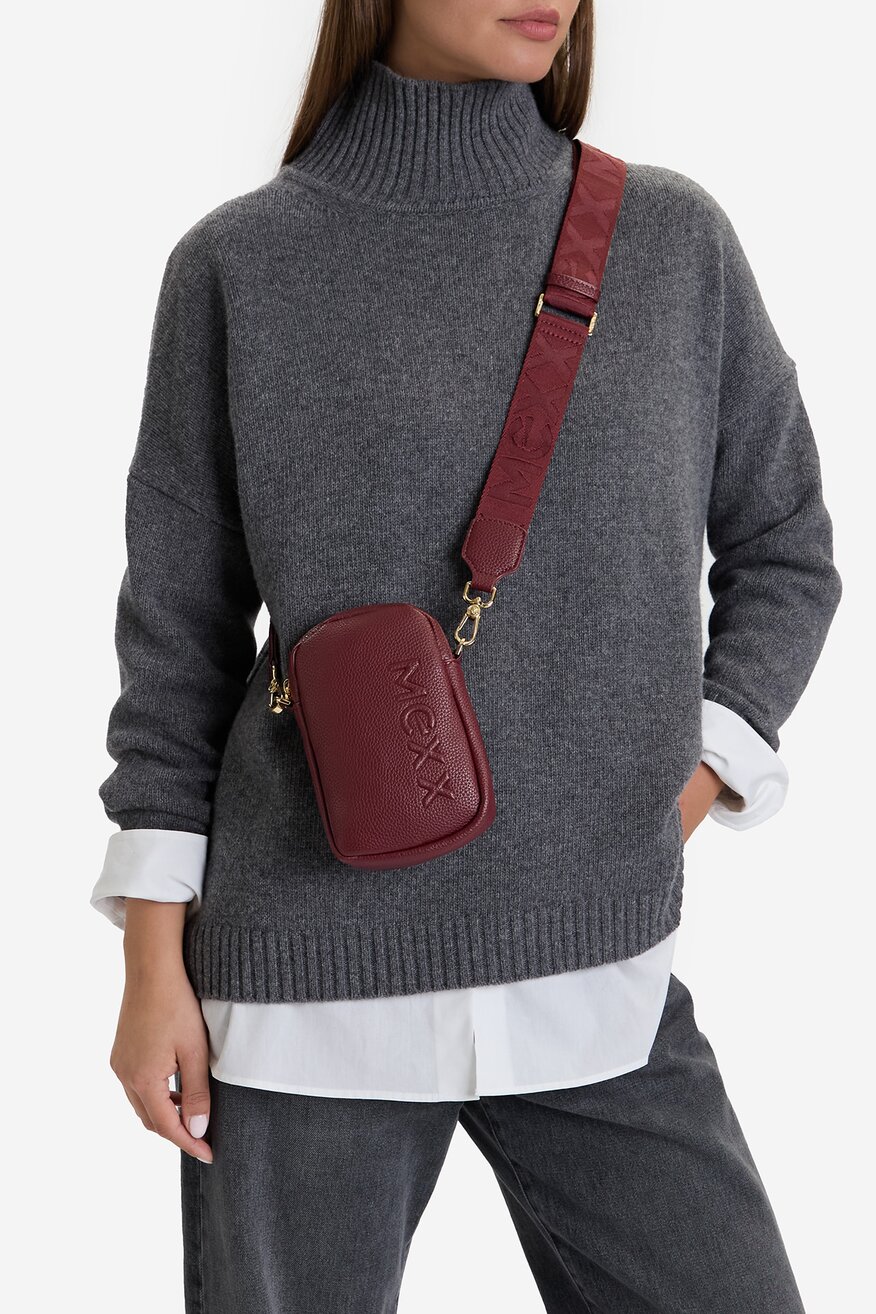 
                Дамска чанта Mexx БОРДО - 5906751213384