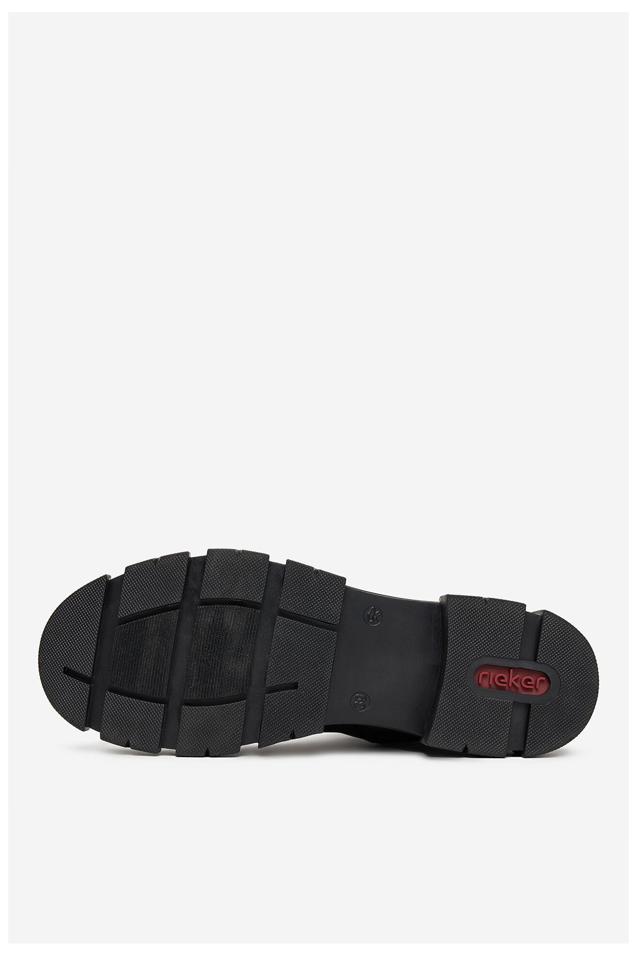 Trzewiki Rieker Y7150-35 Bordowy