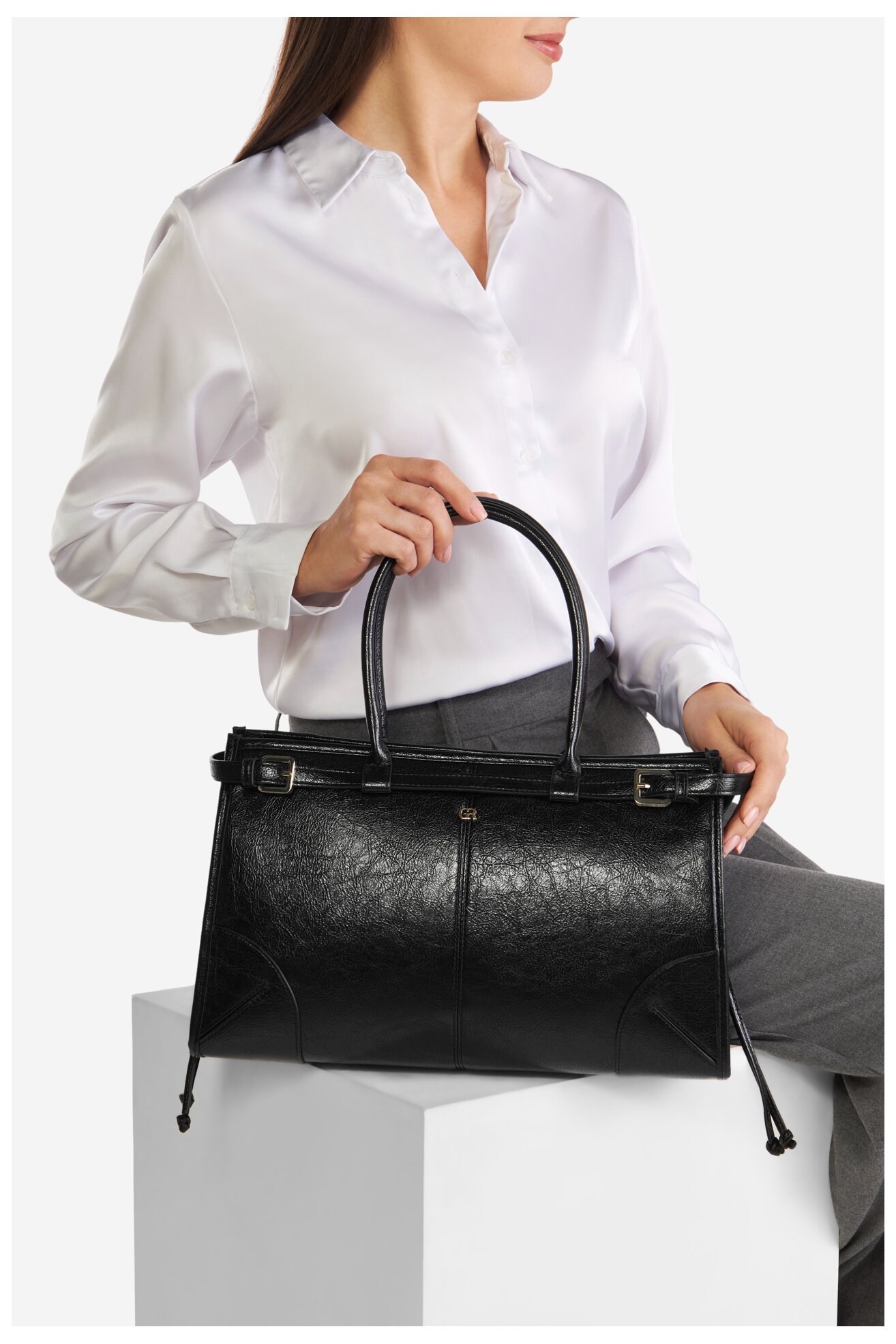 Kézitáska Gino Rossi WEN-200 FEKETE