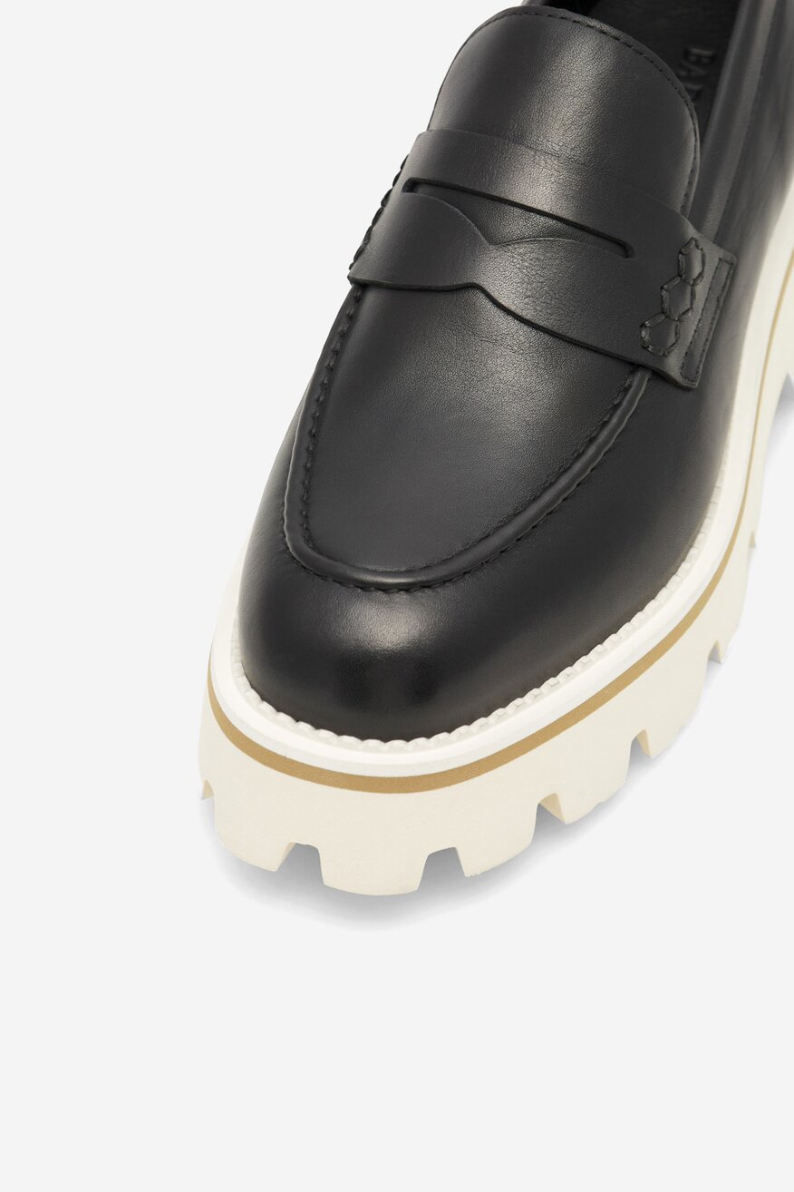 Badura - Loafersy skórzane - 5905588514008