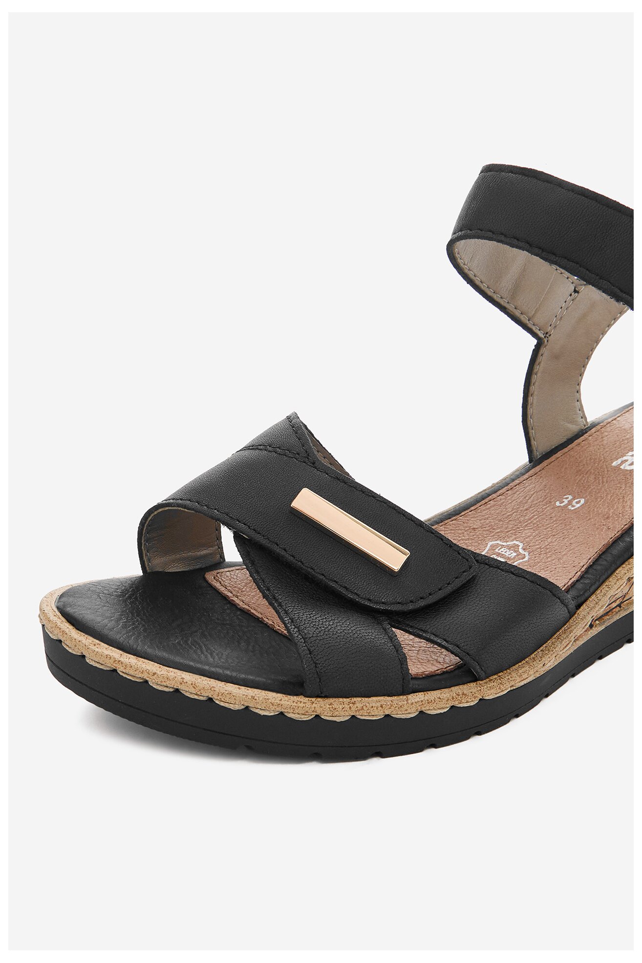 Sandały Remonte CEO-R6266-00 Czarny