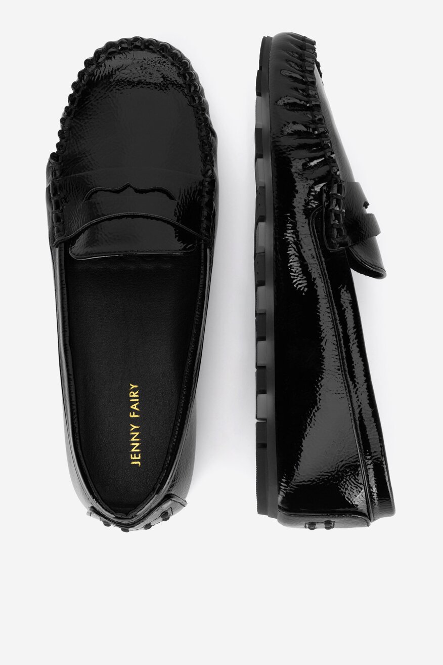 Mokasíny Jenny Fairy ČERNÁ - 5905588794158