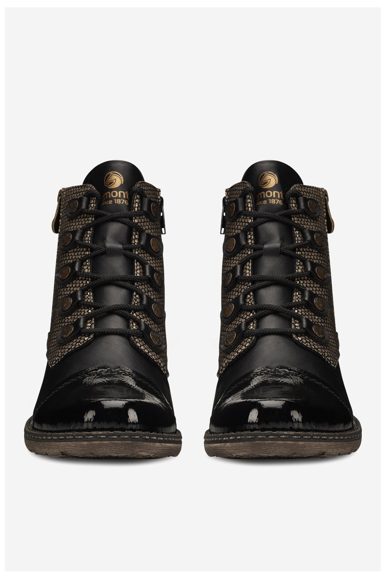 Bocanci Remonte D4391-03 NEGRU