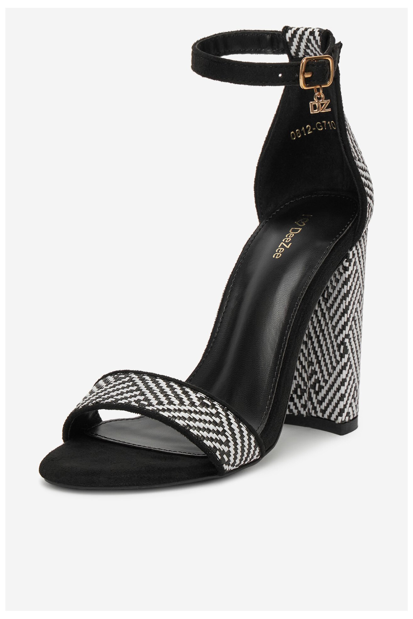 Sandały DeeZee 0812-G710 Czarny