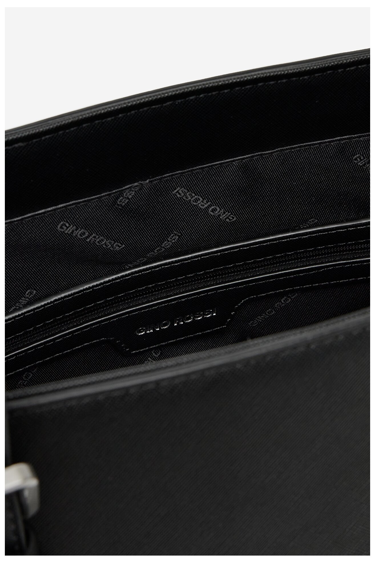 Kézitáska Gino Rossi RC-19681 FEKETE