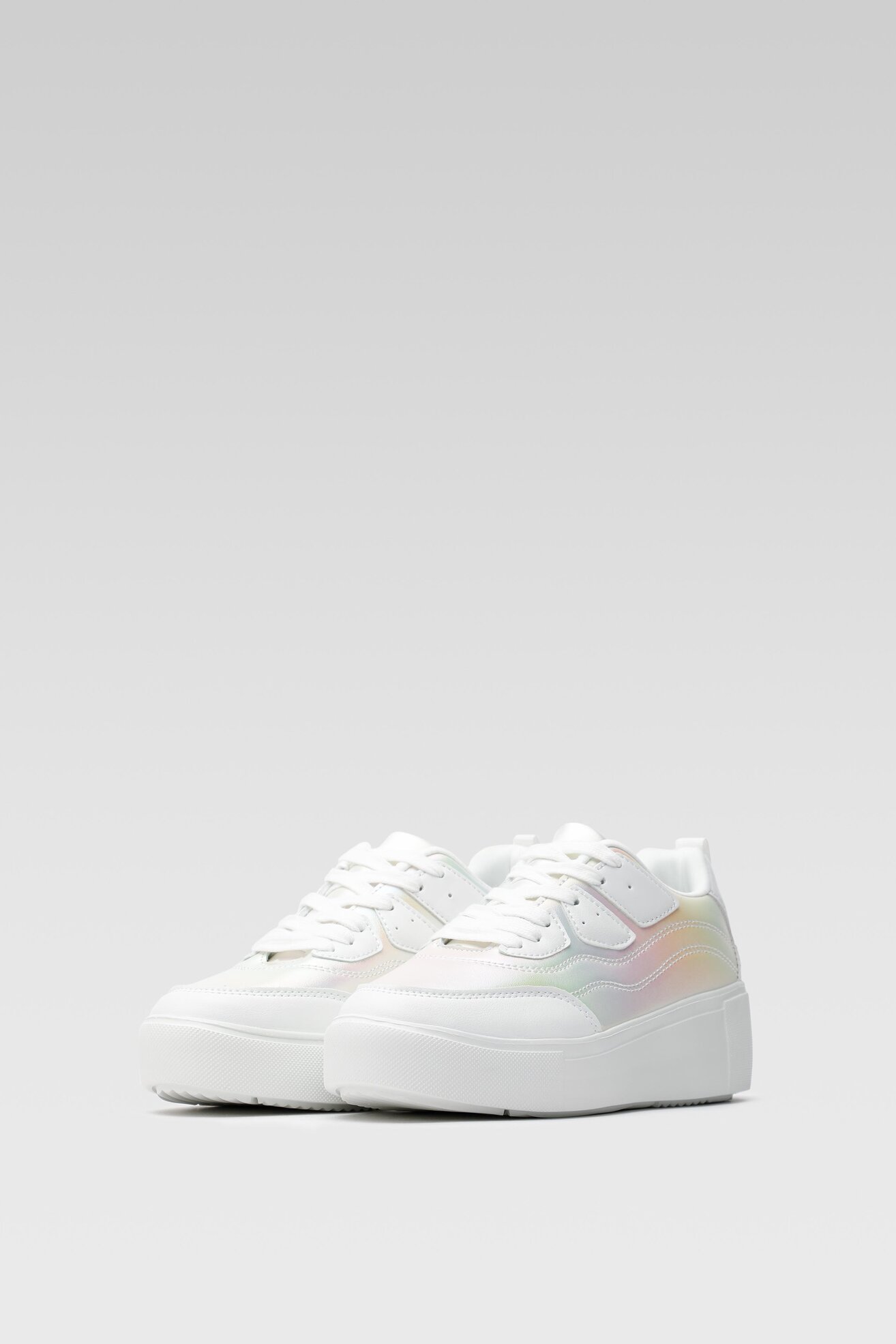 Sneakers Nylon Red WAG211003-01 Biały