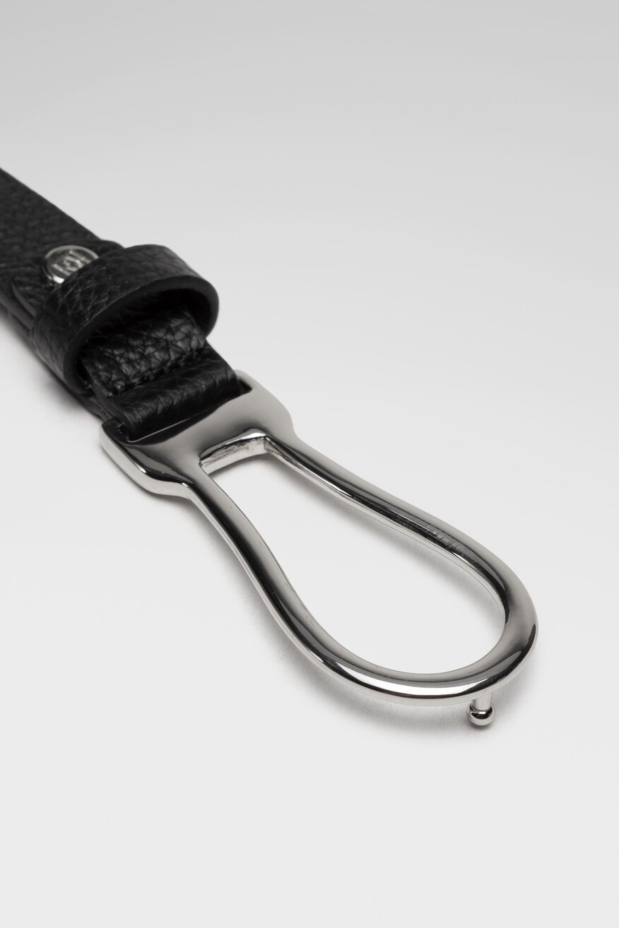 
                Gino Rossi - Pasek skórzany z ozdobną klamrą - 5904248814199