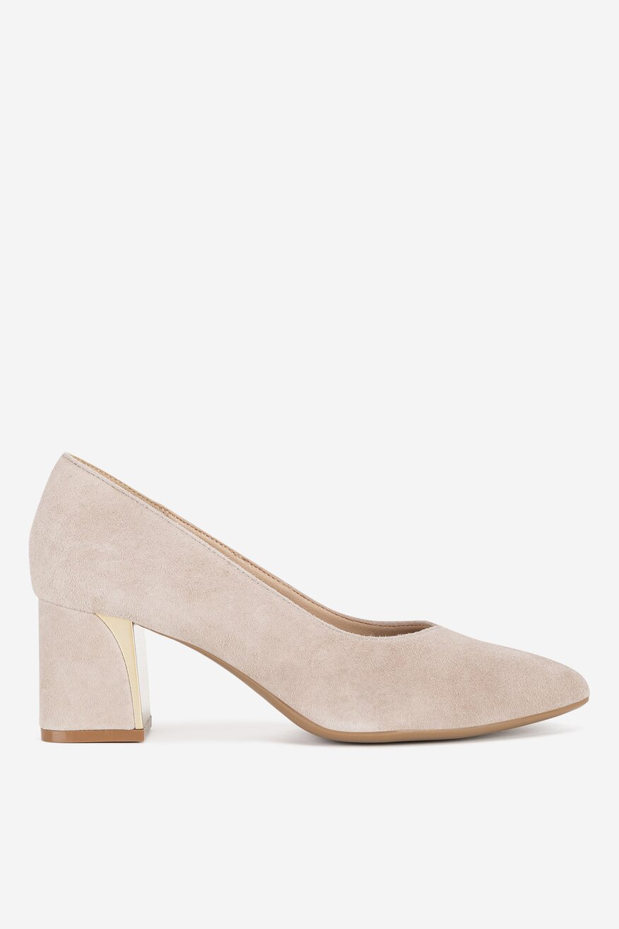 Lasocki - Czółenka zamszowe - 5903419946042