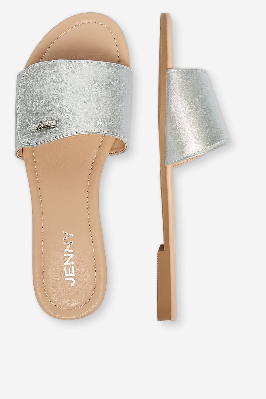 
                Шльопанець Jenny СРІБНИЙ - 5906751898598