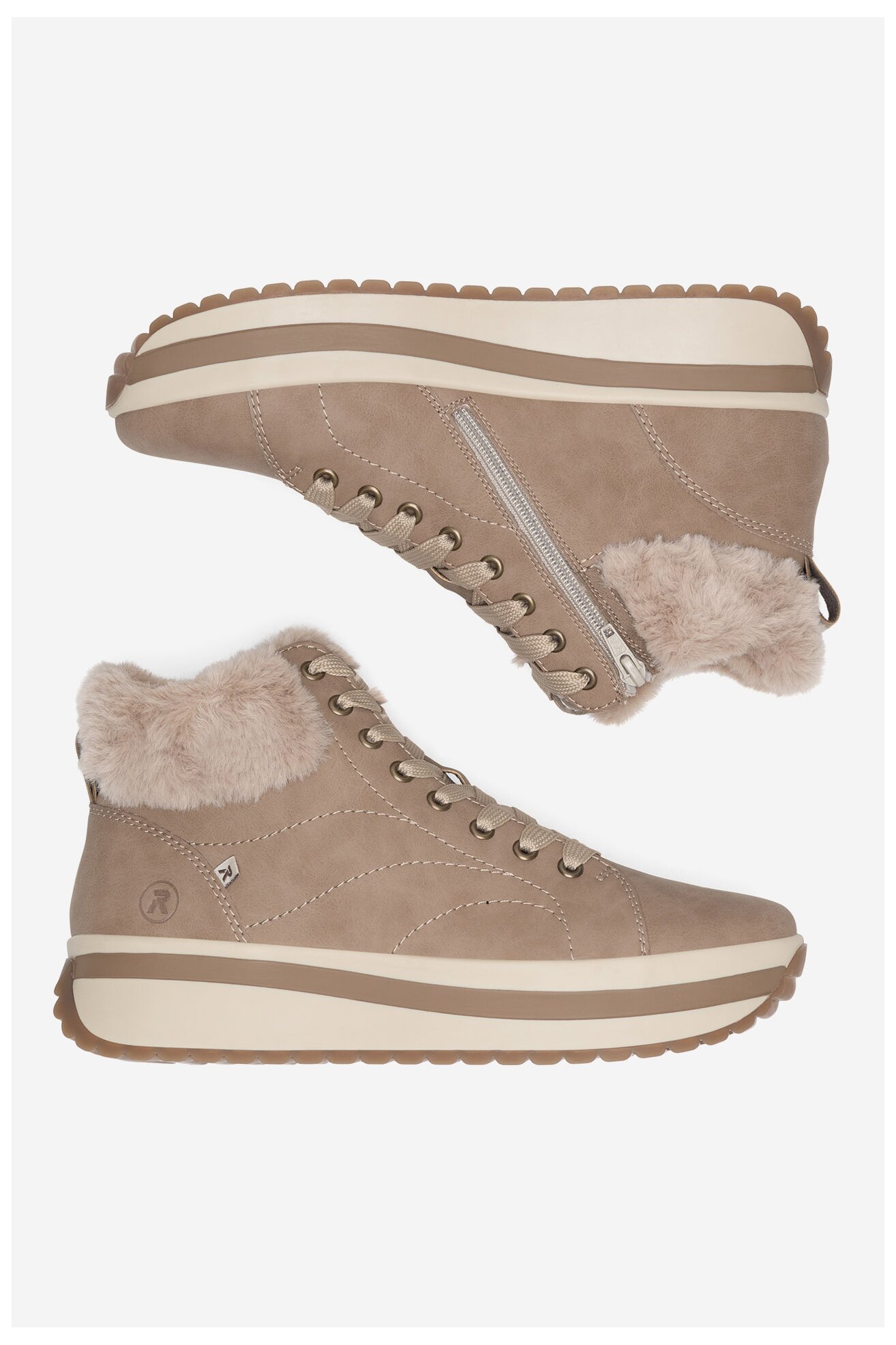 Bocanci Rieker Revolution Lifestyle W0961-20 BEJ