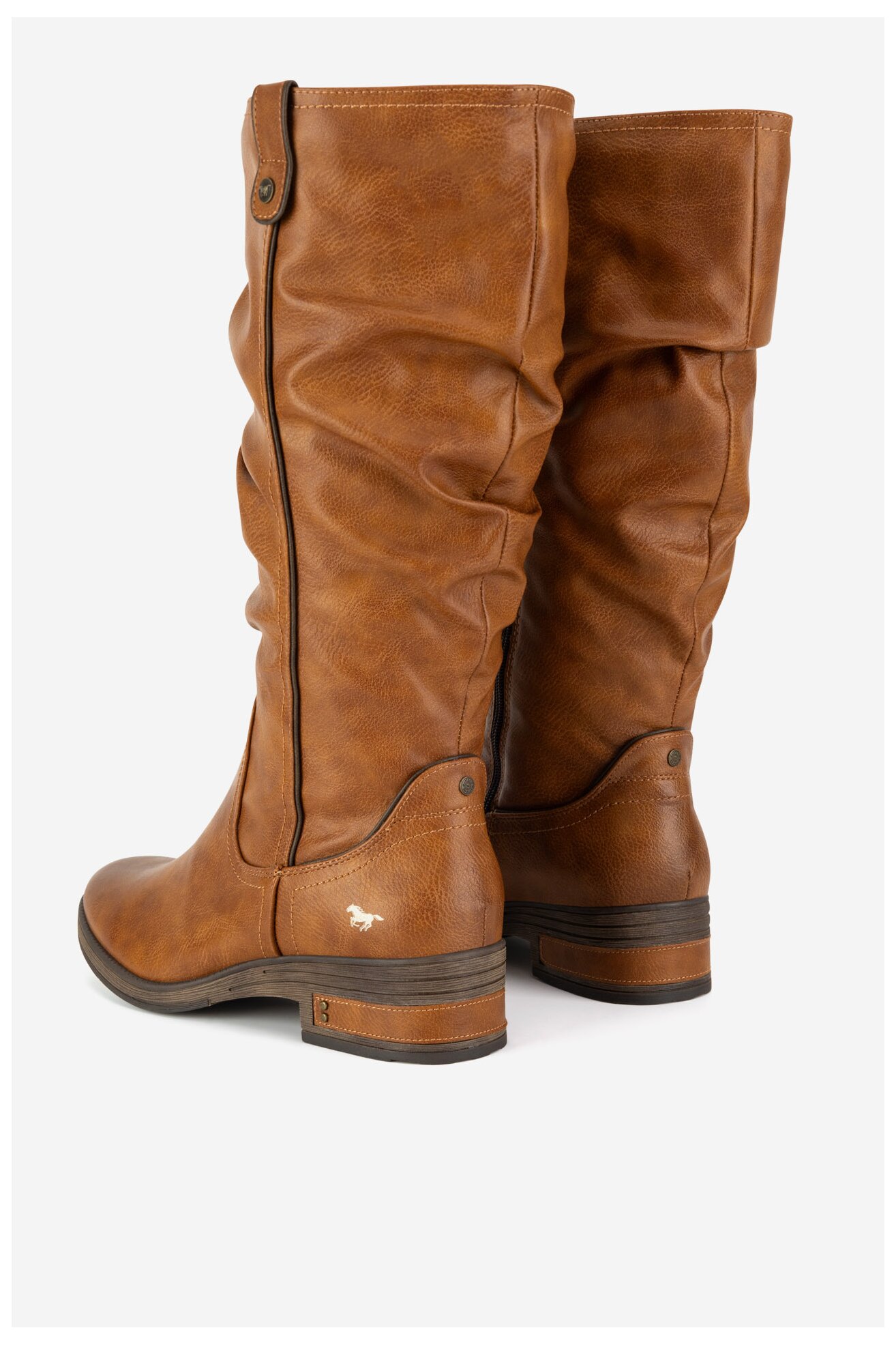 Kozaki Mustang 1293-602 Brązowy