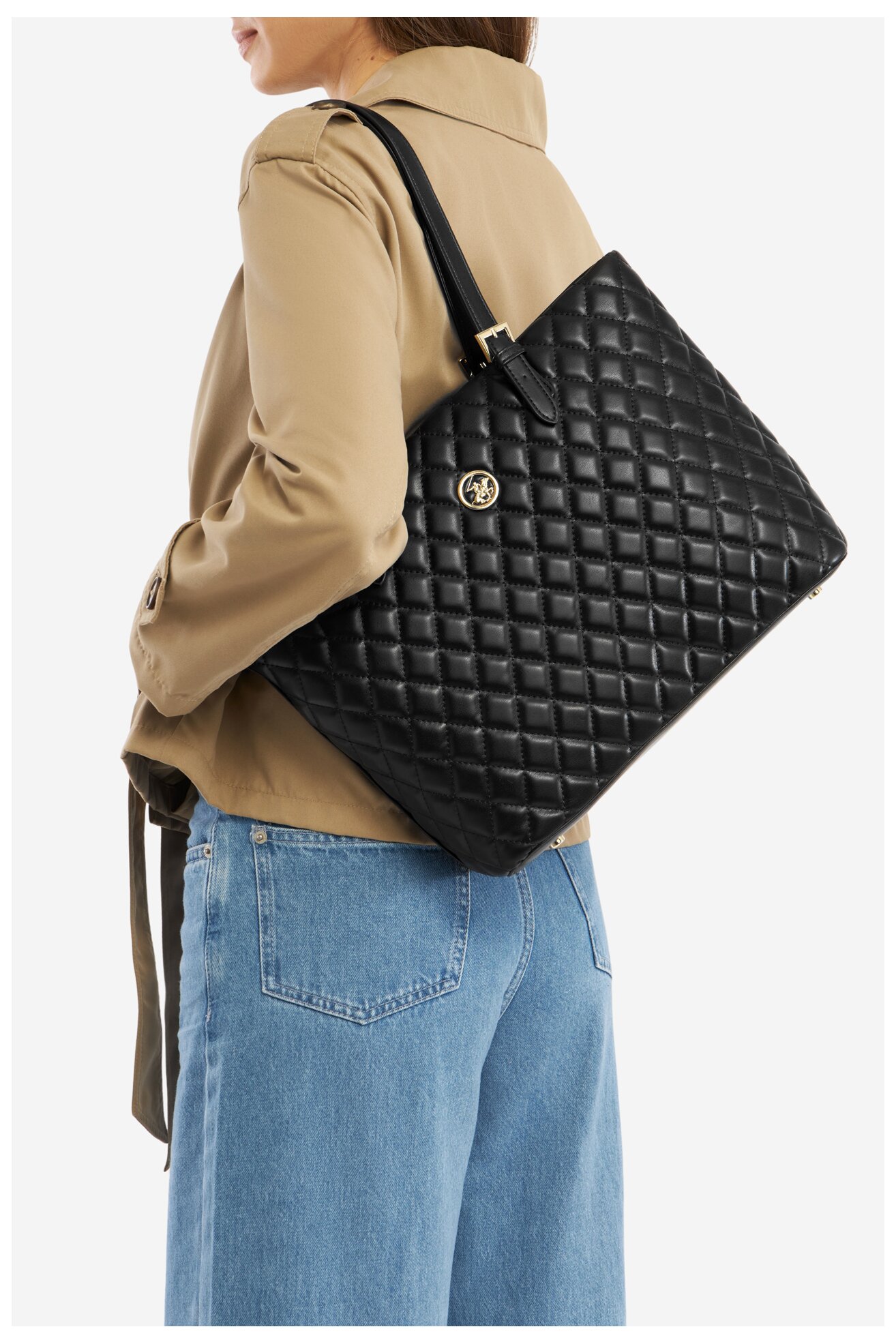 Torebka Beverly Hills Polo Club BHPC-K-038-06 Czarny