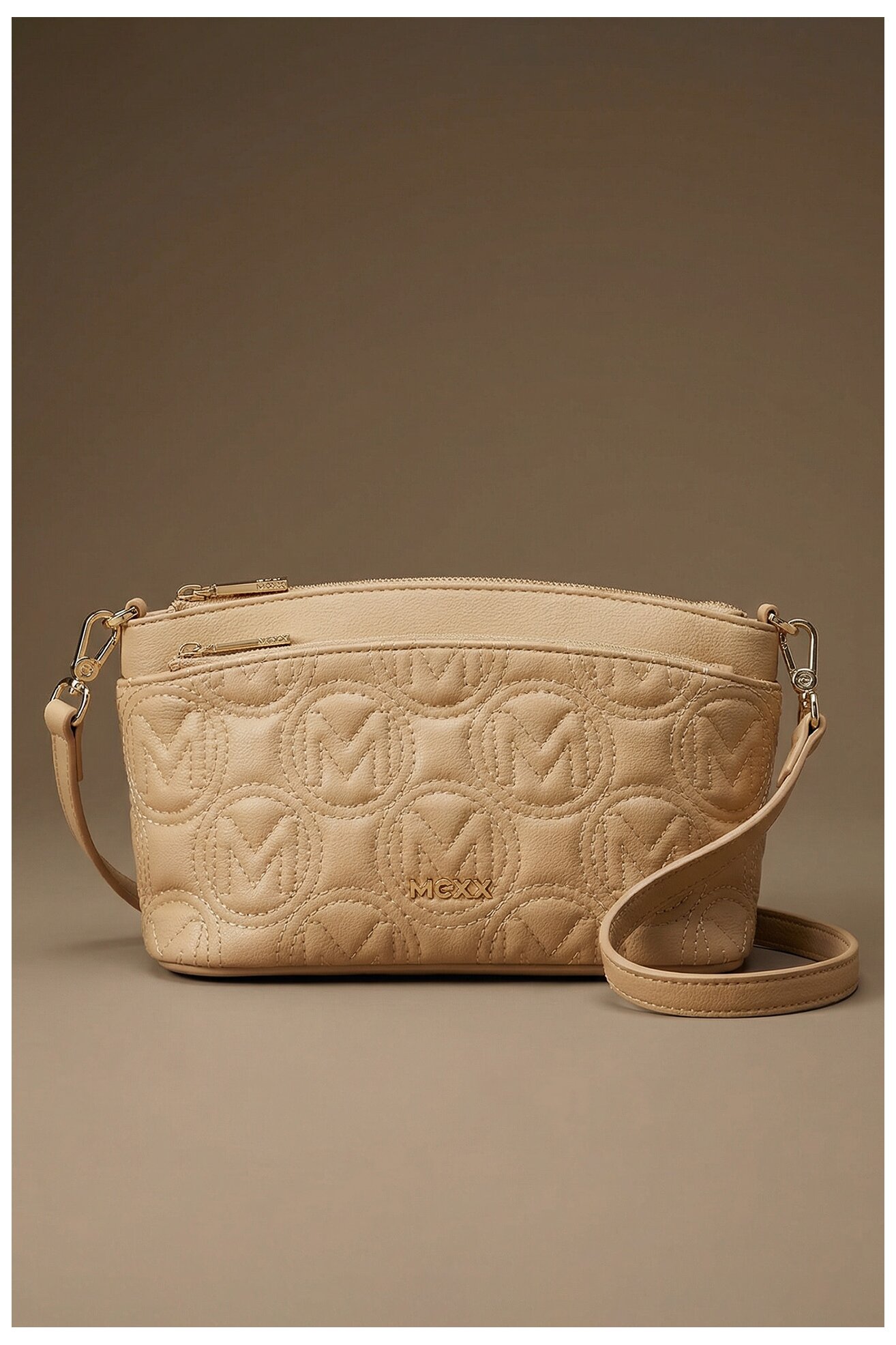 Дамска чанта Mexx C-MEXX-M-002-08 ТЪМНОБЕЖОВ
