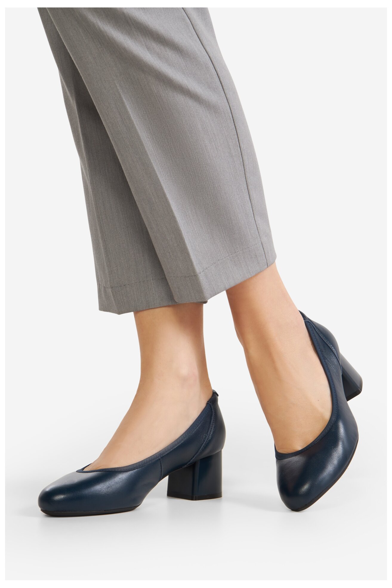 Czółenka Lasocki WYL4060-1Z Granatowy