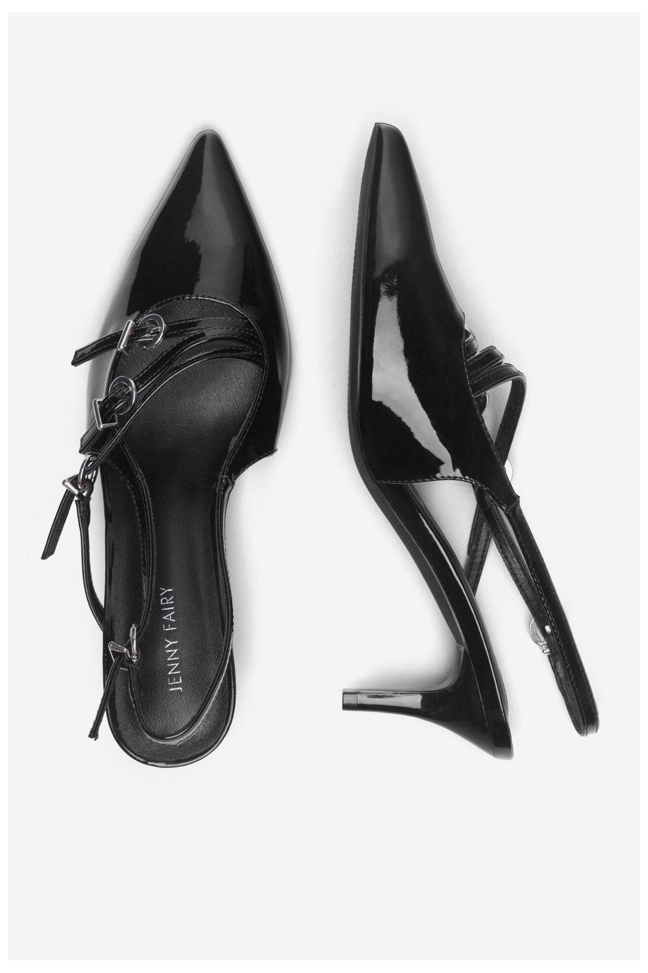 Czółenka Jenny Fairy HY91328-1 Czarny