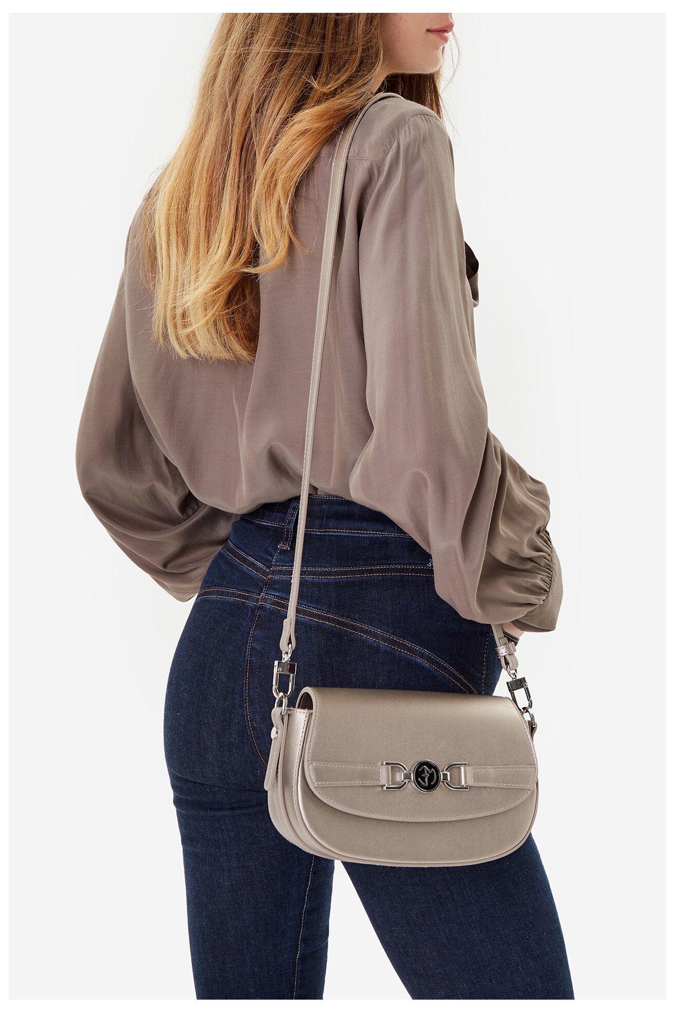 Kézitáska EVA MINGE EO-ALMA-KY158-1 EZÜST