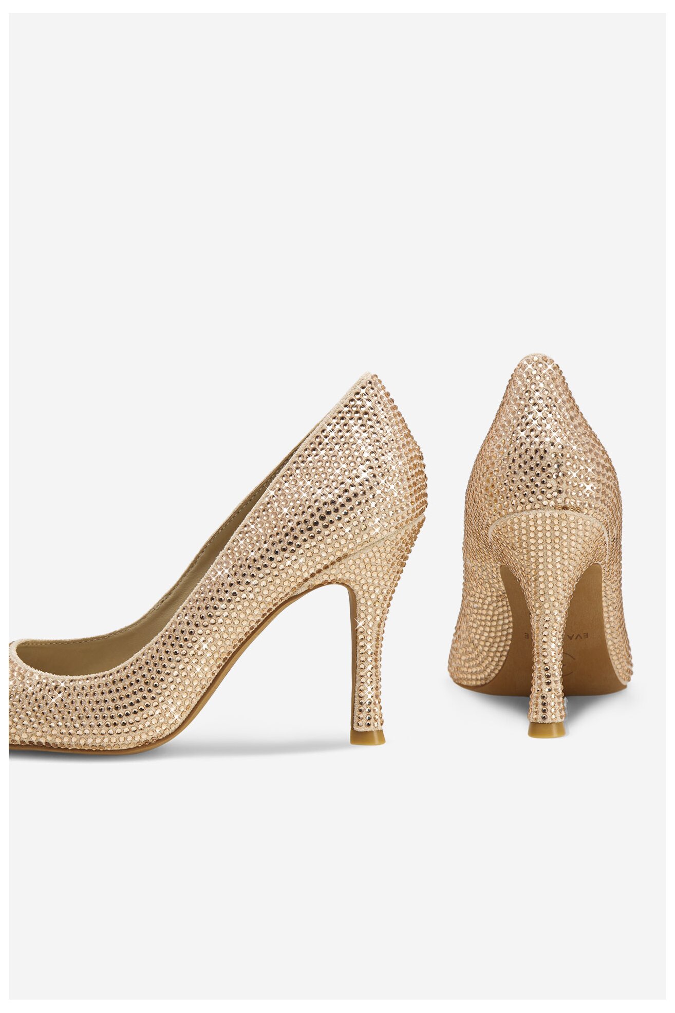 Czółenka EVA MINGE ANGELA-V1518-03 Beżowy