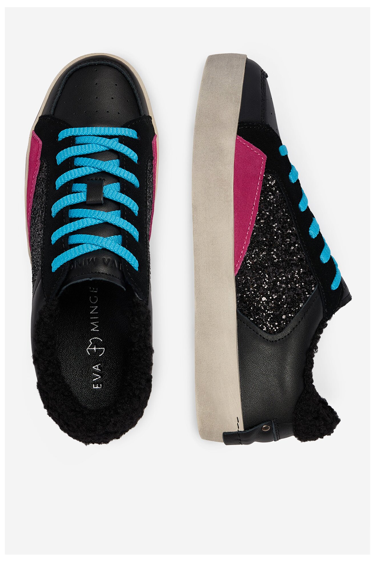 Напівчеревик EVA MINGE EO-AHRI-251503F ЧОРНИЙ