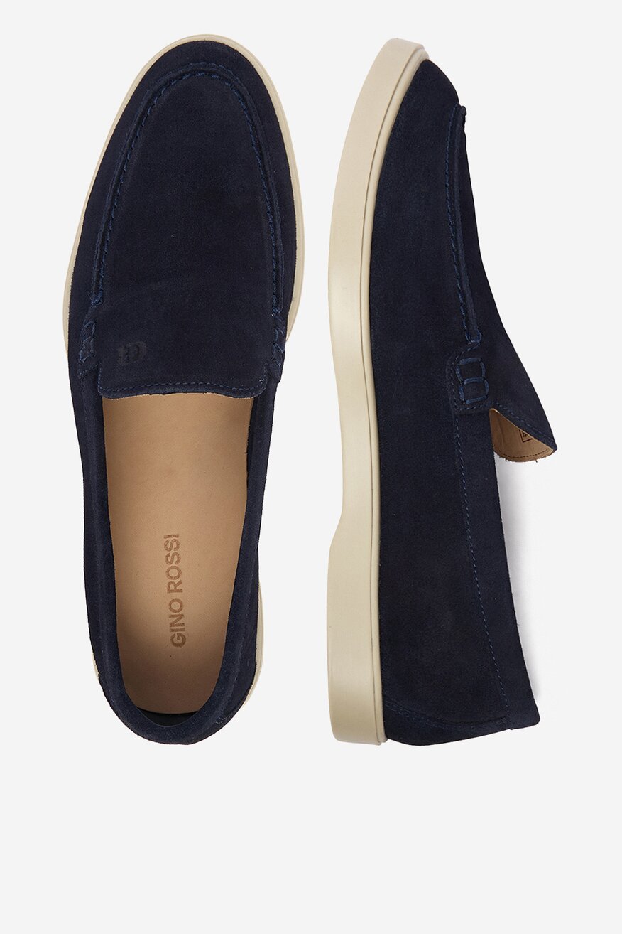 Мокасини Gino Rossi КОБАЛТОВО СИНЬО - 5906751652145