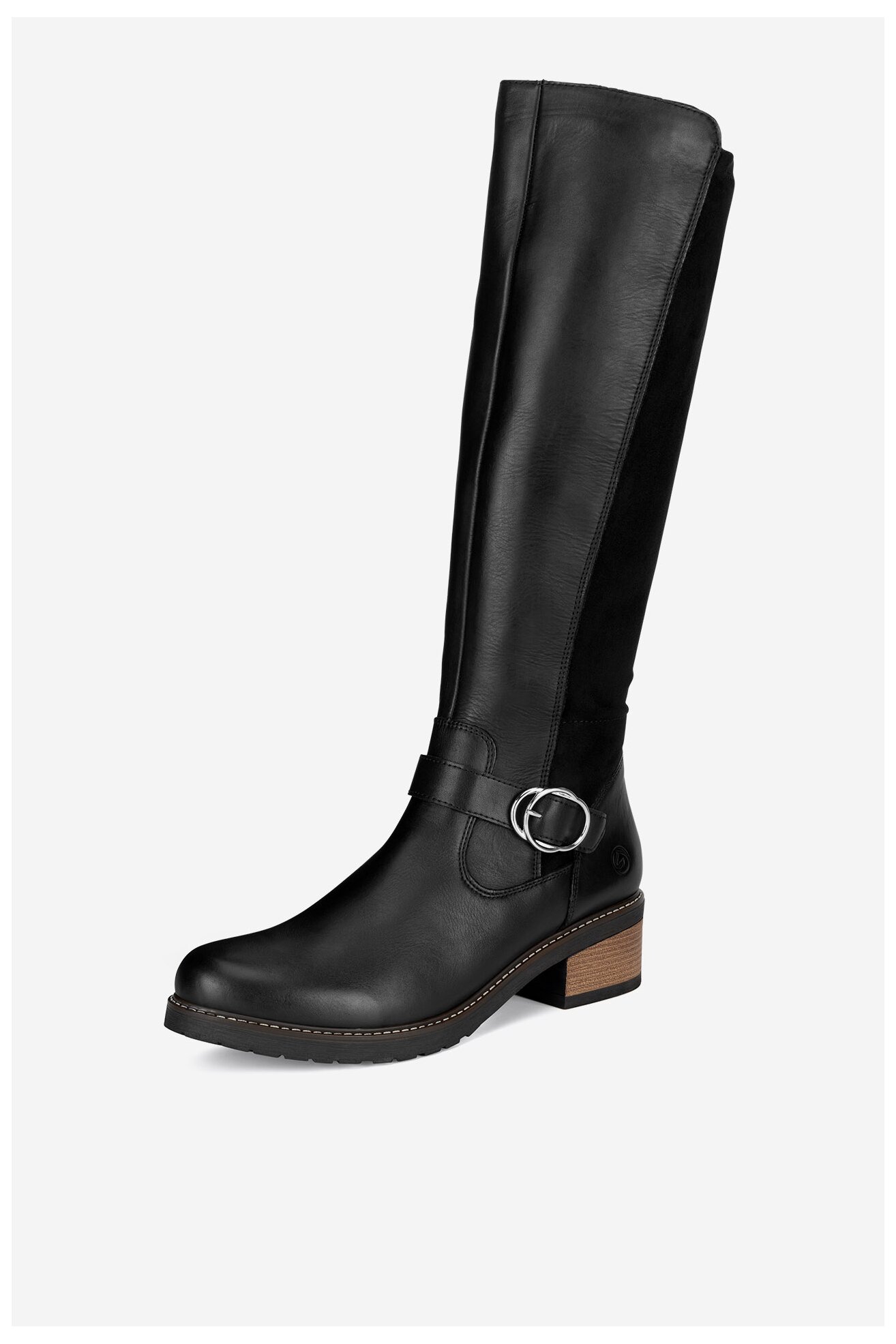 Kozaki Remonte D1A73-01 Czarny