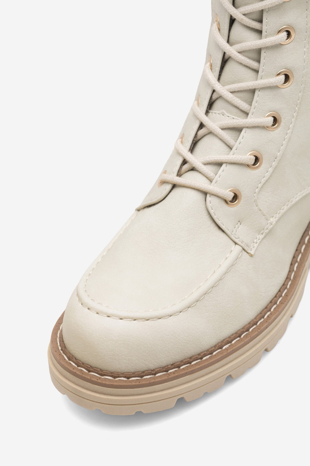 Боти Mustang 1437-503 БЯЛ