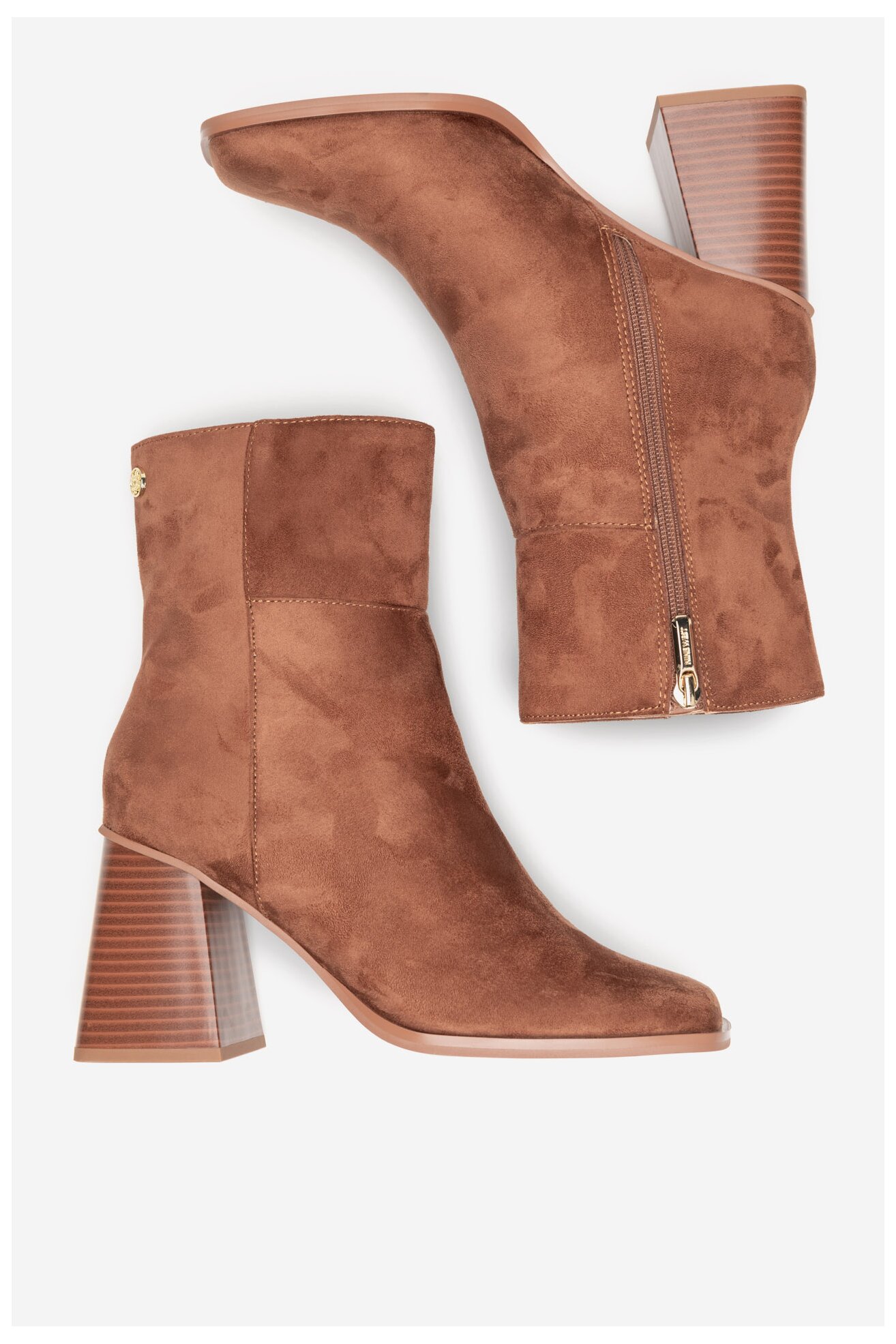 Kratke čizme NINE WEST WFA3361-1 BRAON