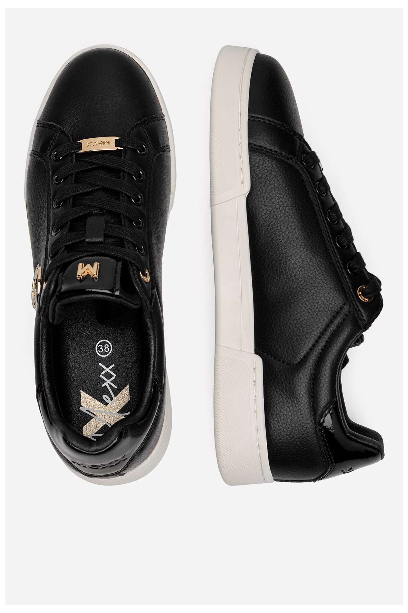 Sneakerși Mexx MI001010443W NEGRU