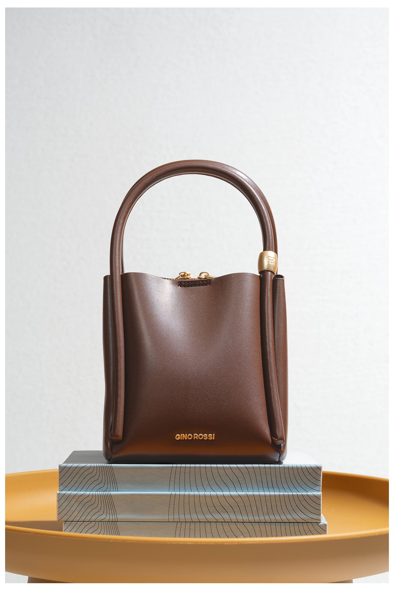 Kézitáska Gino Rossi CEO-SADE-LX10152 BARNA